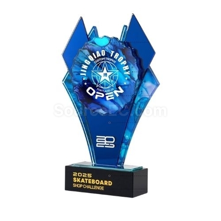 Customization Mirror Crystal Trophy Promotional Products