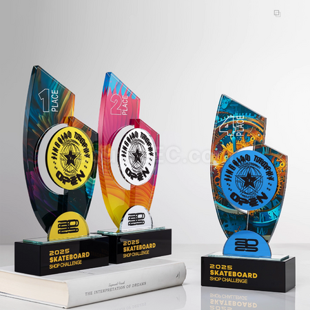 Customization Mirror Crystal Trophy Promotional Products