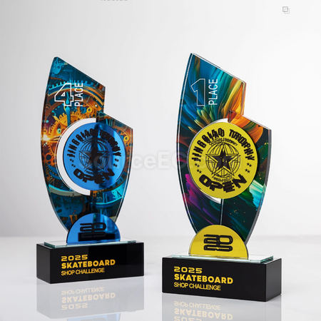 Customization Mirror Crystal Trophy Promotional Products