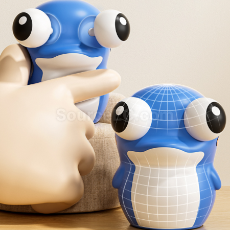 Customization Ocean Pop-Eye Squishy Stress Relief Toy Promotional Products
