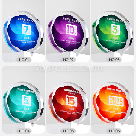 Customization Crystal Trophy Promotional Products