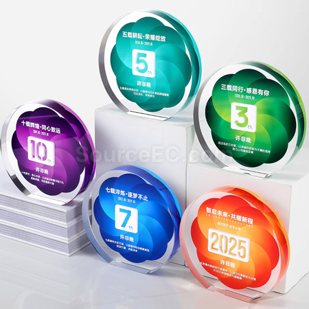 Customization Crystal Trophy Promotional Products