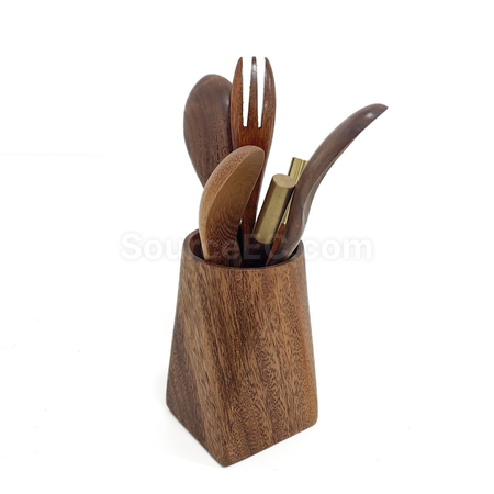 Wooden Pen Holder