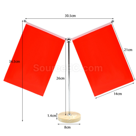 Customization Marble Y-shaped Advertising Flag (Customizable Patterns) Promotional Products