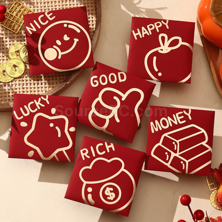 Customization Modern Emoji Money Packets Promotional Products