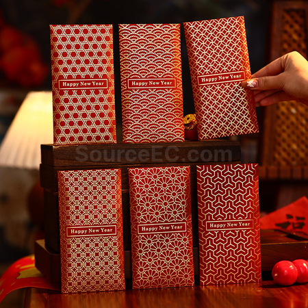 Customization Hot-Stamped Red Packets Promotional Products
