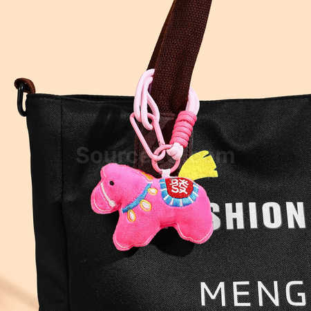Customization Cute Horse Pendant Keychain Promotional Products