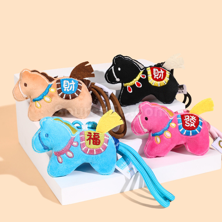 Customization Cute Horse Pendant Keychain Promotional Products