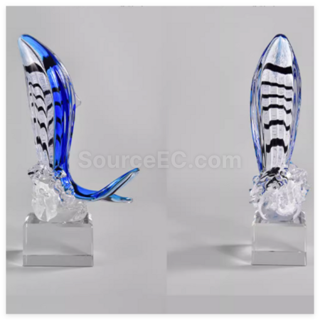 Customization Crystal Whale Award Promotional Products