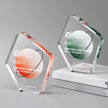 Customization Crystal Trophy Promotional Products