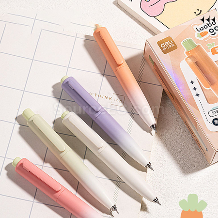 Customization Radish Gradient push-type neutral pen Promotional Products