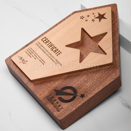 Customization Solid Wood Award Promotional Products