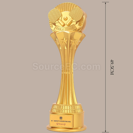 Customization Oversized table tennis trophy Promotional Products
