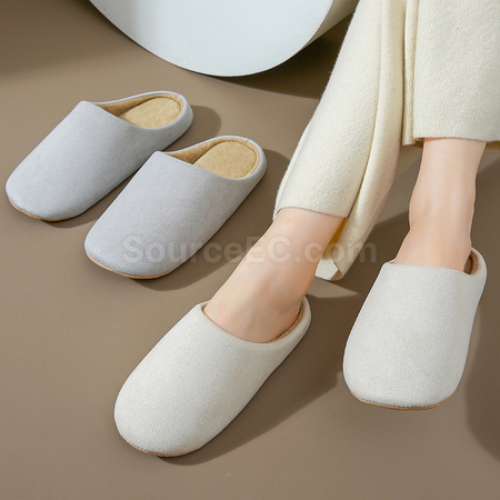 Customization Japanese-Style Home Silent Cotton Slippers Promotional Products