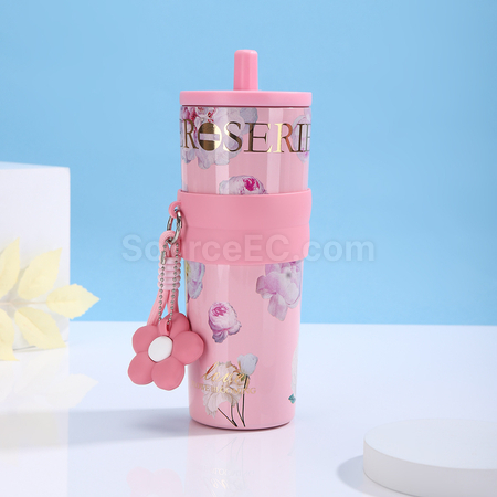 Customization Large-Capacity Portable Thermos With  Stainless Steel/Ceramic Inner Liner Promotional Products
