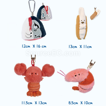 Customization Seafood doll pendant Promotional Products