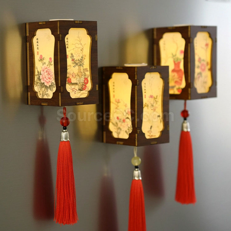 Customization Luminous Lantern Refrigerator Magnet Promotional Products