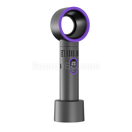 Customization Digital display bladeless mini handheld fan Promotional Products