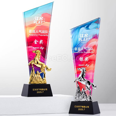 Customization Crystal Trophy Promotional Products