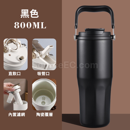 Customization Stainless Steel Ceramic Insulated Cup Promotional Products