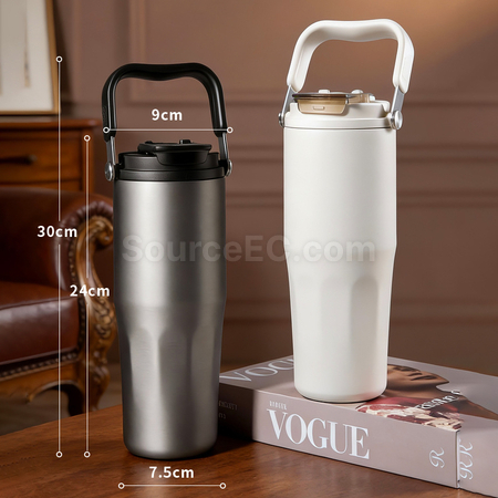 Customization Stainless Steel Ceramic Insulated Cup Promotional Products