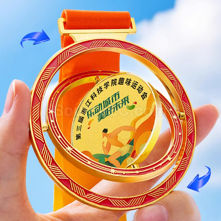 Customization Rotating Metal Medal Promotional Products