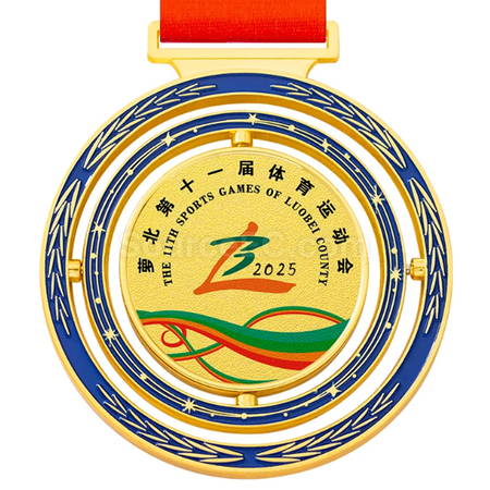 Customization Rotating Metal Medal Promotional Products