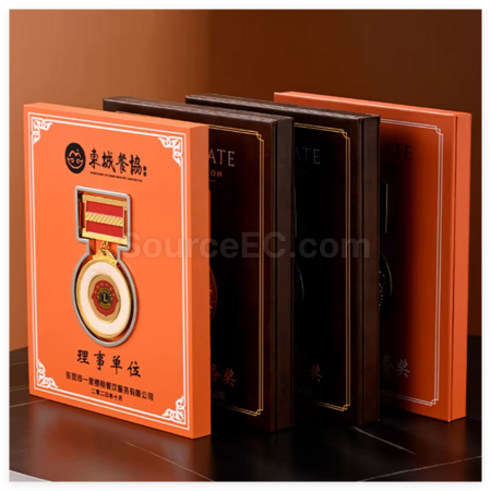 Customization Creative Brooch Leather Medal Promotional Products