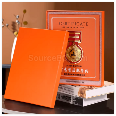 Customization Creative Brooch Leather Medal Promotional Products