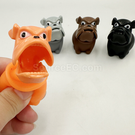 Customization Evil Dog Head Squeeze Toy for Stress Relief Promotional Products