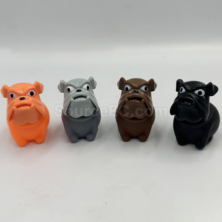 Customization Evil Dog Head Squeeze Toy for Stress Relief Promotional Products