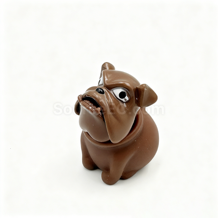 Customization Evil Dog Head Squeeze Toy for Stress Relief Promotional Products