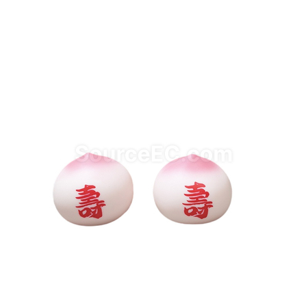 Customization Peach-shaped stress-relief squeeze toy Promotional Products