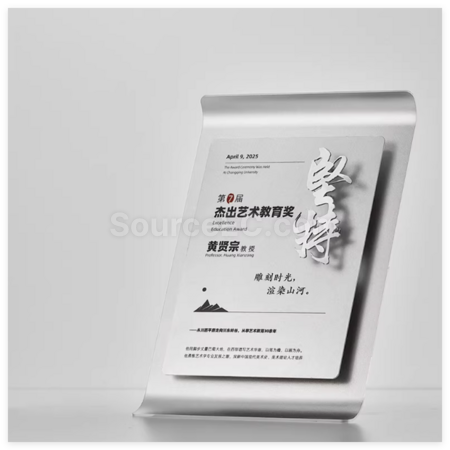 Customization Creative 3D Logo Customization Plaque Promotional Products