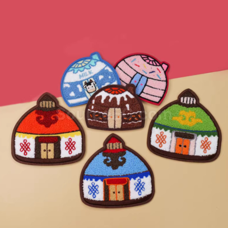 Customization Embroidered Label Refrigerator Magnets (Customizable) Promotional Products