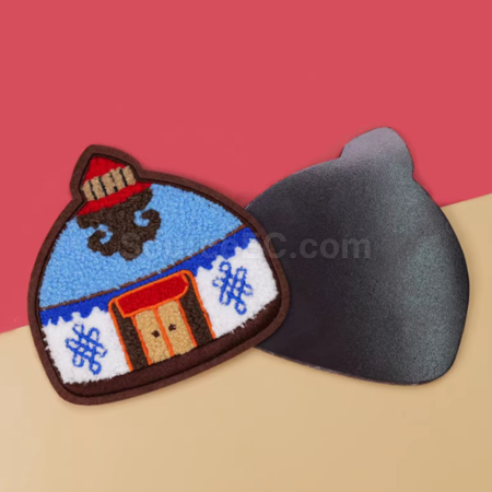 Customization Embroidered Label Refrigerator Magnets (Customizable) Promotional Products