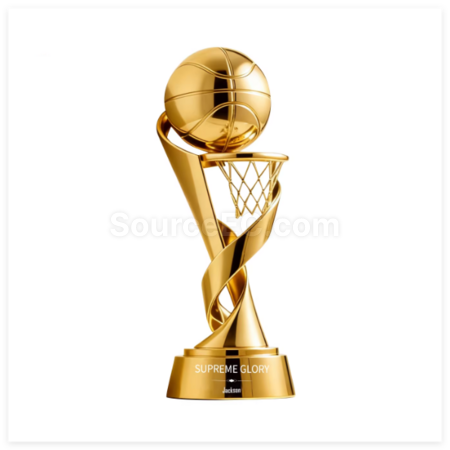 Customization Metal Basketball Trophy Promotional Products
