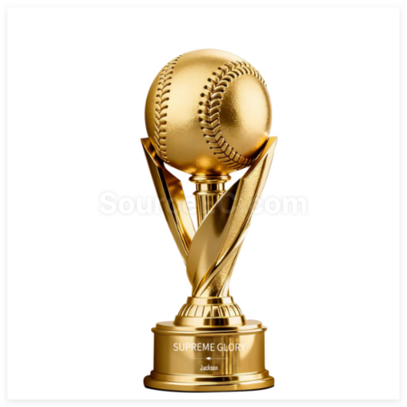 Customization Metal Baseball Trophy Promotional Products
