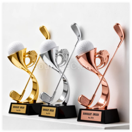 Customization Metal Golf Trophy Promotional Products