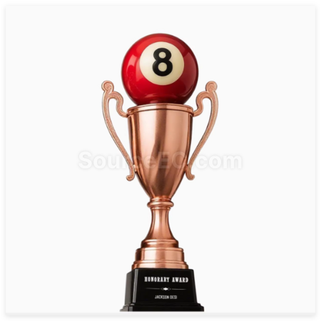 Customization Metal Billiards Trophy Promotional Products