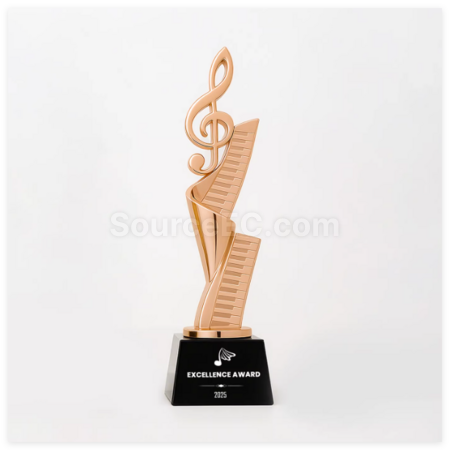 Customization Metal Music Trophy Promotional Products