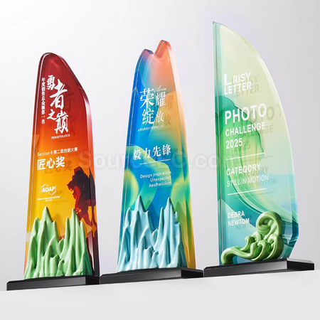 Customization Crystal Trophy Promotional Products