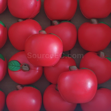 Customization Apple stress ball squeeze toy Promotional Products