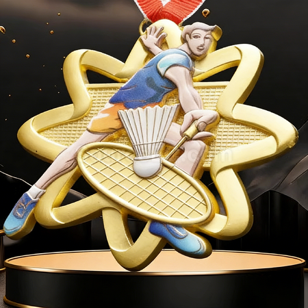 Customization Badminton medals Promotional Products
