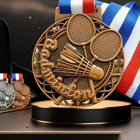 Customization Badminton medals Promotional Products