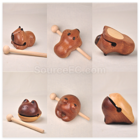 Customization Stress-Relieving Wooden Fish Promotional Products