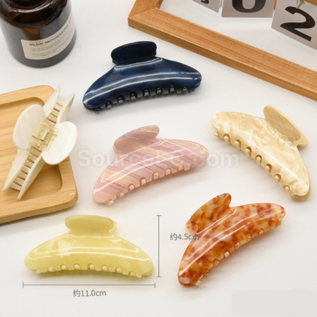 Customization Custom acetate claw hair clips Promotional Products