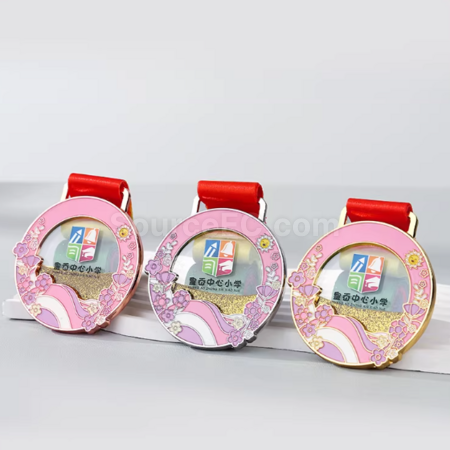 Customization Quicksand Metal Medal Promotional Products