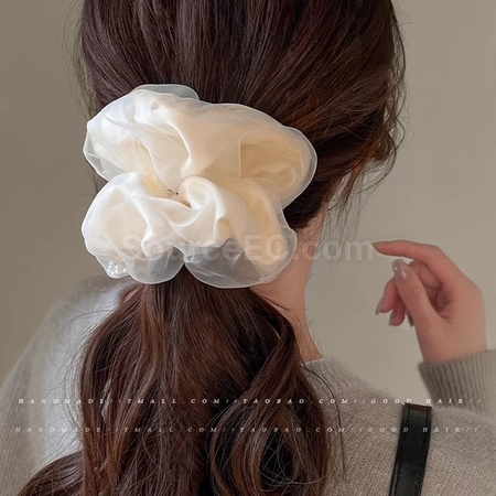 Customization Organza large intestine hair tie Promotional Products