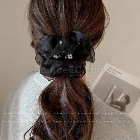 Customization Organza large intestine hair tie Promotional Products